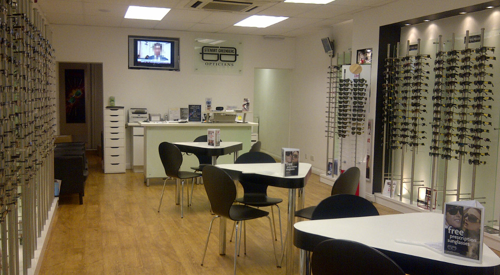 Contact / Find Stores Stewart Greenberg Opticians